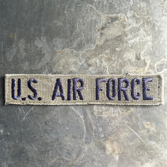 U.S. AIR FORCE embroidered tape patch - vintage - Picture 1 of 10